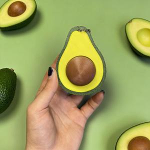 Botón de Aguacate Impreso en 3D, Juguete Antiestrés, Adorno de Fruta, Manualidad Bonita, Aliviador de Estrés - Product Image 1