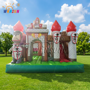 WINSUN Comercial Personalizado PVC Castillo Inflable Combo Portátil Interior/Exterior Parque Infantil Casa de Rebote Certificado CE Sin Plomo - Product Image 1