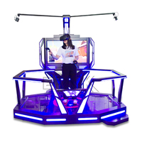 Mini moto de simulateur, lecteur pour enfants, réalité virtuelle, avion, jeu de puzzle, chasse en 3d