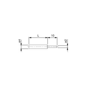 TESA TECHNOLOGY - 02660074 Contacto de medición de aguja-SONDAS DE MEDICIÓN EAN 7630041112115 - Product Image 1