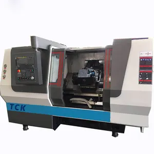 TCK6336 cnc lathe 5 Axis type turning center slanting bed