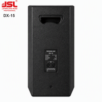 Haut-parleur passif professionnel JSL High SPL 131dB DX-15 15 pouces 500W 8 ohms pleine gamme pour système de sonorisation