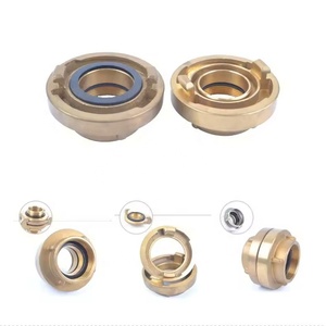 Adaptador de Rosca Macho a Hembra XingLong de Aleación de Aluminio, Acoplamiento de Alto Rendimiento Tipo CN/FUJ, Conexión Rápida <span class=keywords><strong>para</strong></span> Manguera Contra Incendios de 1.5/2.5 Pulgadas - Product Image 1