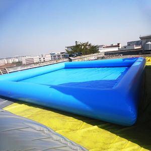 Di động kín khí Inflatable hình chữ nhật hồ bơi nước sâu công viên hồ bơi giật gân hồ bơi zorb Bóng Nước Đi Bộ bóng chèo thuyền - Product Image 5