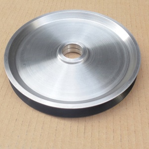 Roues à gorge en U en aluminium avec revêtement plasma et roulement - Product Image 1