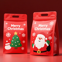 Sacs de Noël personnalisables et recyclables, disponibles en différents styles, adaptés pour contenir des bonbons et de petits objets décoratifs