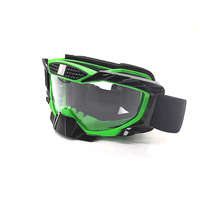Lunettes de moto anti-UV400 pour cross-country avec monture en TPU et sangle réglable, option de logo personnalisé Kaiyue HQ-Y011