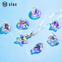28 pièces de pendentifs en strass de verre couleur AB de 14 mm, breloques Cœur/Étoile/Ours pour la fabrication de bijoux, à coudre, à dos plat, pour colliers, boucles d'oreilles et projets DIY