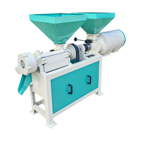 Grande machine à éplucher et à tirer les grains de maïs Machine à éplucher et à moudre les grains de maïs Fabrication de grains multifonctions et à écraser les grains