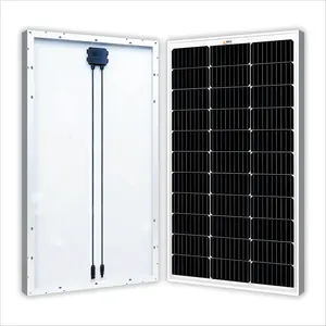 定制太阳能模块价格380w 350w 320w 300w 200w 100w 12v 18v家用单晶太阳能电池板