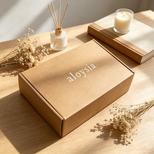 Wholesale Kraft Airplane Carton <b>Boxes</b> Custom Printed Logo Corrugated Mailer <b>Gift</b> <b>Boxes</b> For Skincare Cosmetic Packaging - Product Image 5