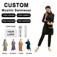 Burkinis Zaynab, vêtements de plage luxueux et modestes, grandes tailles, pour femmes musulmanes, hijab modeste, burkinis musulmans