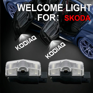 Luci di Benvenuto per <span class=keywords><strong>Koda</strong></span> Octavia, <span class=keywords><strong>Kodiaq</strong></span> e Karoq, Lampade di Proiezione sulla Porta Originali, Modello S5-124 DC12V - Product Image 1