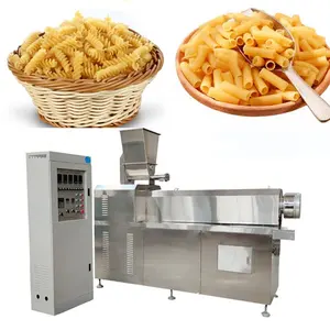 macaroni making machine pasta making extruder machine industrial pasta extrusion production machine plant