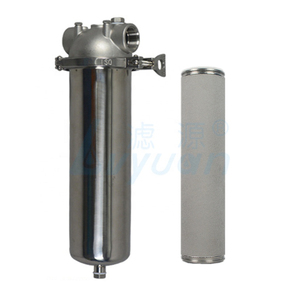 5 10 20 30 40inch Filter Cartridge SS304 316L Stainless Steel Single Element Filter Housing - Product Image 5