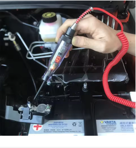 Probador de circuitos de voltaje para coche y camión de 6V, 12V, 24V, lápiz de prueba con bombilla, herramientas de reparación - Product Image 2