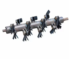 Cultivadora Agrícola Multifuncional con Cuchilla Desmalezadora, Cuchilla Rotatoria y Accesorios de Arado de Surcos, Diseño Naranja y Gris - Product Image 6
