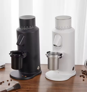 Werksdirektversand: Automatische Einzelportions-Kaffeemühle mit 64mm Flachmahlwerk aus Aluminiumlegierung und variabler Geschwindigkeit für den Heimgebrauch - Product Image 5