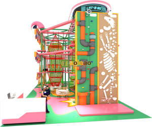 Công viên Phiêu Lưu Trong nhà tất cả trong một-LEO NÚI cao và vượt chướng ngại vật, an toàn và bền, hoàn toàn tùy biến - Product Image 2