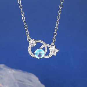 Collar con Colgante de Mamá y Bebé de Acero Inoxidable, Chapado en Oro y Plata, Joyería para el Día de <span class=keywords><strong>la</strong></span> Madre, 21 Años de Experiencia de Fábrica - Product Image 1