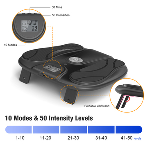 Unità di TENS portatile personalizzata per la fisioterapia sollievo dal dolore EMS stimolatore muscolare del piede decine di elettrodi pad attrezzatura per la terapia - Product Image 2