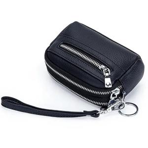 AndoBag Coin <b>Purses</b> for Women Genuine Cow <b>Leather</b> Fashion Simple Mini Keychain Wallet Large Capacity Zipper Handbag 1888 - Product Image 6