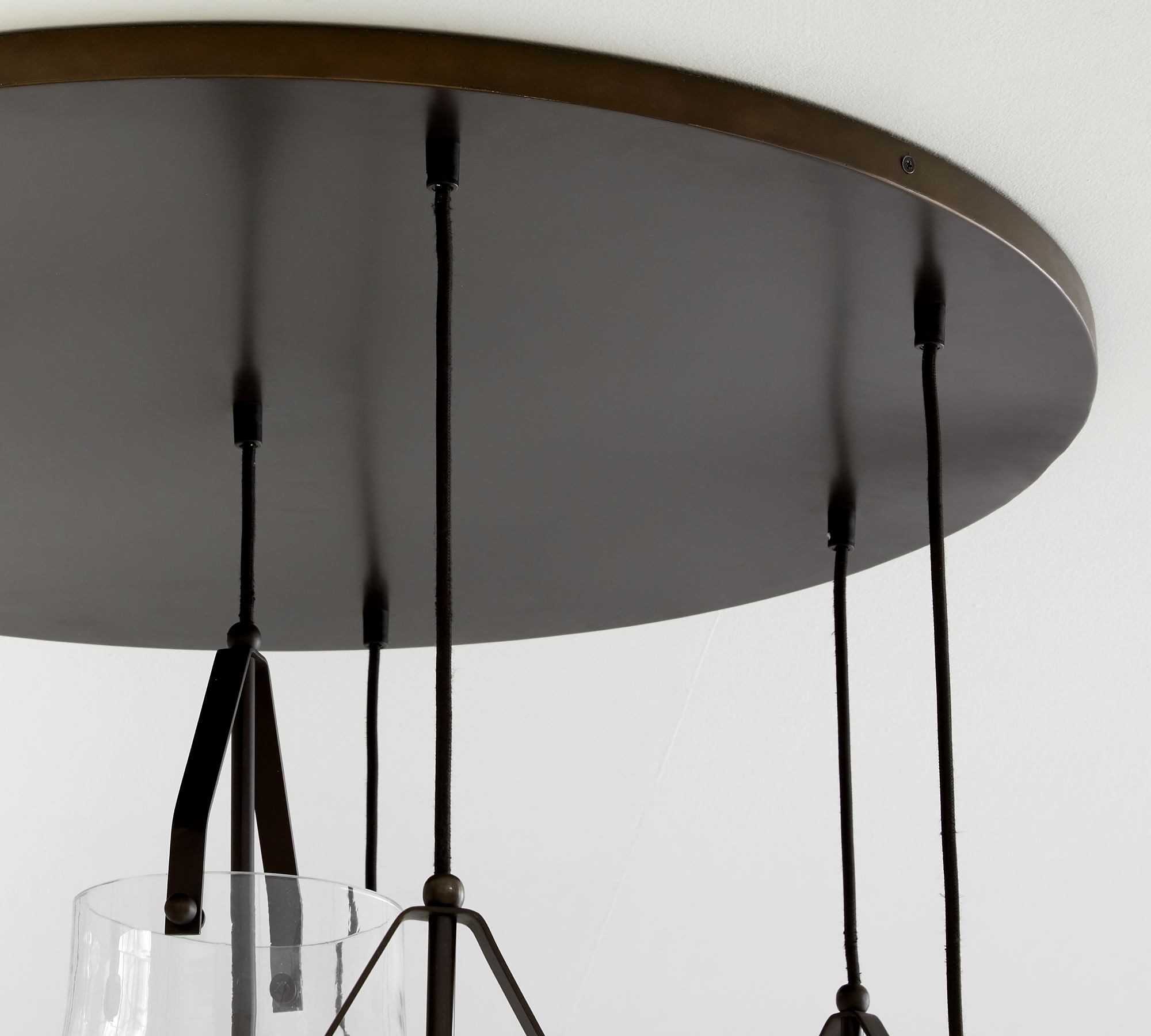 light luxury crystal recycled glass 8-light chandelier