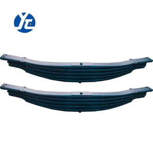 Parabolic leaf springs for Benz heavy trucks.