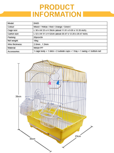 Haustier liefert Großhandel auf Lager Metall Vogelkäfig für Papagei mit Zucht großen Vogelkäfigen zum Verkauf - Product Image 4