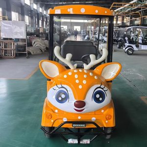 Voiture <span class=keywords><strong>de</strong></span> <span class=keywords><strong>golf</strong></span> électrique <span class=keywords><strong>de</strong></span> style dessin animé avec lumières LED pour les événements nocturnes - Product Image 1
