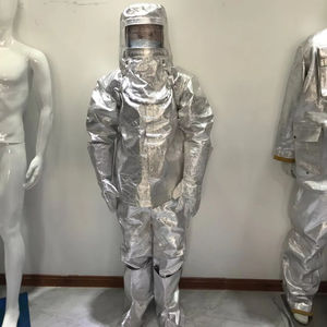 Lámina aluminizada compuesta Ropa de aislamiento térmico <span class=keywords><strong>traje</strong></span> de aluminio de calor anti-radiante - Product Image 1