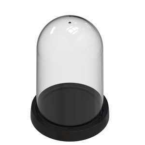 Kích thước lớn vĩnh cửu Hoa <span class=keywords><strong>Dome</strong></span> với PS rõ ràng Cover & ABS cơ sở | Trắng hoặc đen bảo quản hoa hiển thị cho xuất khẩu và các sự kiện - Product Image 2