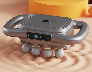 Pistola per Massaggio Multi-Testa per Cavalli con 8 Testine, Massaggiatore Portatile con 9 Modalità e 9 Livelli di Intensità, Luce Rossa - Product Image 3