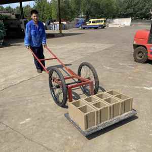 QM4-40 automatica macchina per fabbricare mattoni di cemento vuoto macchina per lo stampaggio di mattoni - Product Image 5