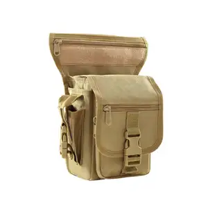 Waterproof Tactical Men Drop Leg Bag Outdoor Climbing Fanny Pack Detachable Tool Waist Leg Bag