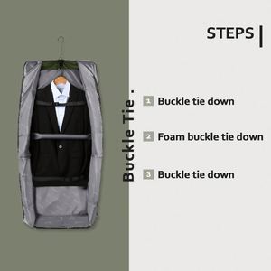 Free Sample Garment <b>Bags</b> for Travel, <b>Carry</b> <b>on</b> Garment <b>Bag</b> with Shoulder Strap, Foldable Suit Travel <b>Bags</b> for Men - Product Image 3