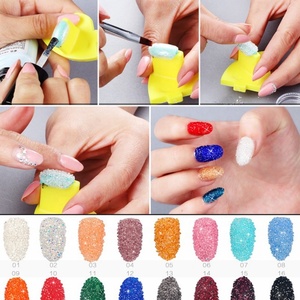 Strass pour ongles Oleeya en gros, 1 kg par sac, micro-autocollants 3D Pixie pour nail art, strass en zircon pour la décoration de couronnes - Product Image 3