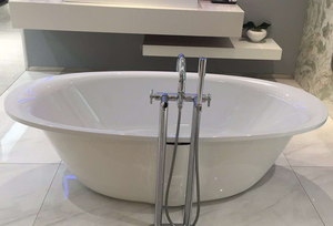Acrylic Freestanding <strong>Bathtub</strong> with <strong>Big</strong> Size for Two People Drop-in Design <strong>Best</strong> Price in Saudi Arabia for Whirlpools &amp; <strong>Bathtubs</strong> - Product Image 6