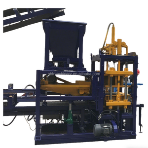 Maquinaria de Construcción y Edificación QT4-15, Máquina <span class=keywords><strong>para</strong></span> Fabricar Losas de Hormigón, <span class=keywords><strong>para</strong></span> Losas Industriales de Hormigón, Ladrillos Huecos de Cemento y Bordillos - Product Image 4
