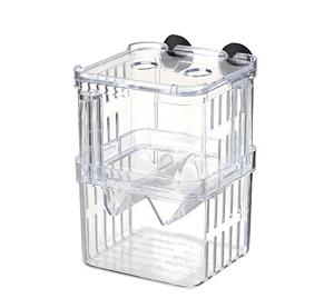 Boîte d'élevage de poissons avec plateau <span class=keywords><strong>en</strong></span> <span class=keywords><strong>V</strong></span>, alimentée par l'air et boîte de reproduction régulière pour Guppy vivipore - Product Image 2