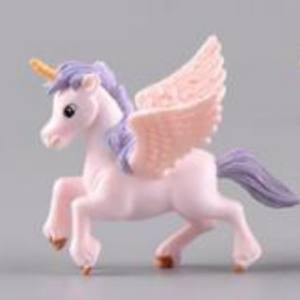 ฟิกเกอร์ยูนิคอร์นเพกาซัสหลากสีสัน ของเล่นการ์ตูนอนิเมะ ฟิกม่า ตุ๊กตาประดับตกแต่งเค้ก ของขวัญ - Product Image 6