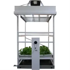 Skyplant Wholesale Farming Stationary Hydroponic Vertical Grow Racks Greenhouse Plants Rolling Bench
