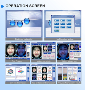 Analizador de escáner de piel facial <span class=keywords><strong>BECO</strong></span> M8000L Sistema de diagnóstico automático de piel Máquina analizadora de piel - Product Image 6