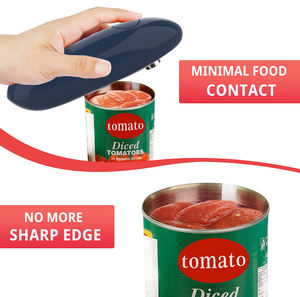 Ouvre-boîte électrique pratique ECare, nouveau modèle, portable, multifonctionnel, automatique, ouverture en un clic, durable, en acier inoxydable, boîte cadeau - Product Image 3