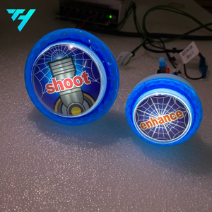 เครื่องยิงอาเขตวงกลมสีเหลืองสีน้ำเงินอุปกรณ์เสริมสำหรับปลาอุปกรณ์เสริมสำหรับเครื่องยิงอาร์เคดจากสหรัฐอเมริกา - Product Image 6