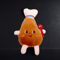Peluche personnalisée OEM, adorable porte-clés en peluche en forme de feuille d'érable, jouet en peluche doux avec des yeux brodés pour un cadeau promotionnel