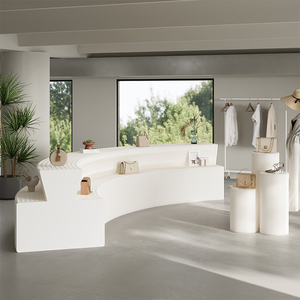 Support de Présentation Pliable Art Déco en Carton Ondulé Haute Résistance avec Fonction de Rangement - Étagère Nid d'Abeille en Papier Kraft Personnalisable - Product Image 2