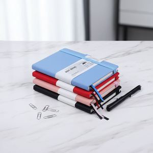 A4 <b>A5</b> Custom Wholesale Handmade Leather Journals Customized Printing Leather <b>Notebooks</b> with Inner Pocket - Product Image 3