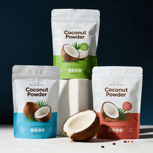 Sac d'emballage alimentaire personnalisé avec impression numérique, pour céréales, noix de coco, flocons d'avoine, thé, poudre de <span class=keywords><strong>cacao</strong></span>, lait en poudre, sachet refermable - Product Image 3