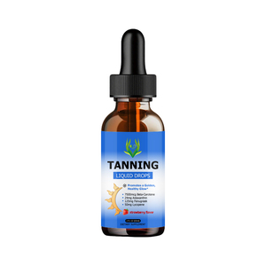 Gotas de Bronceado Líquido OEM con Sabor a Fresa, Protegen la Piel con Antioxidantes, Apoyan el Colágeno y la Reparación de la Piel - Product Image 1